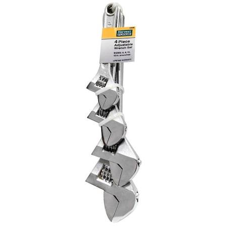 Protectionpro Adjustable Wrench Set - 4 Piece PR3311106